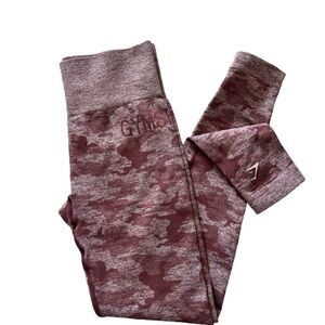 gym shark camo leggings